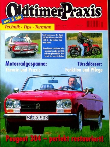 Oldtimer Praxis 07/1996 Oldtimer Praxis 07/1996